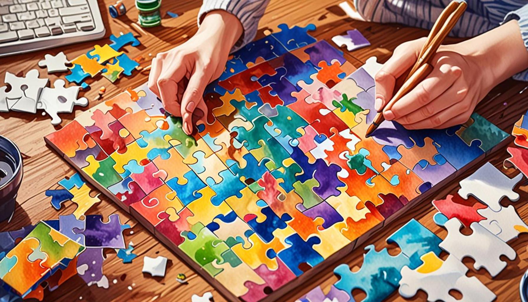 Puzzle game strategies to strengthen memory in adults