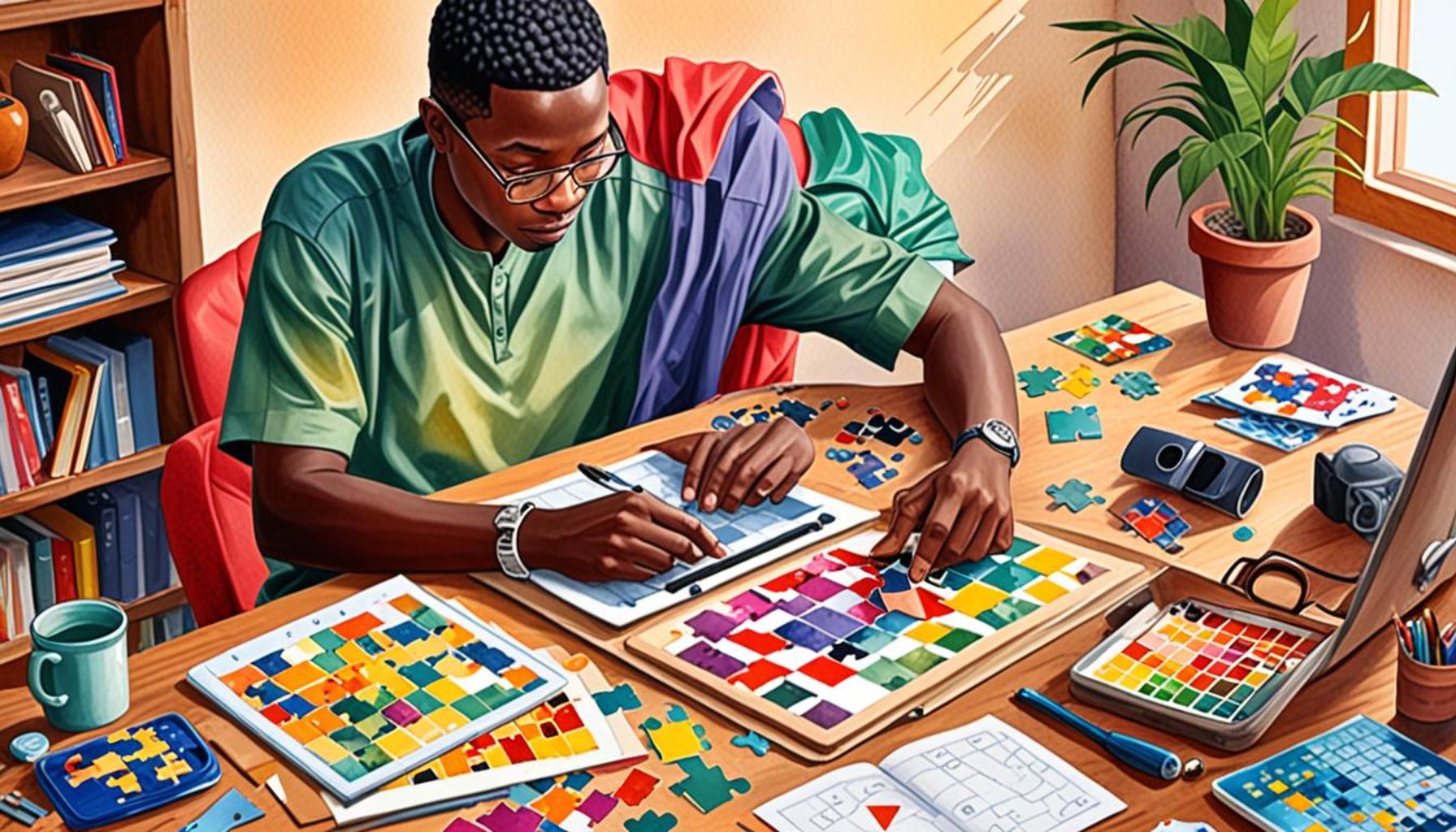 How Digital Puzzles Can Stimulate Memory in Adults During Remote Work in Nigeria